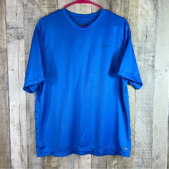 Champion by C9 Men’s Size Large Blue Short Sleeve Crewy Athletic Shirt - Picture 1 of 8